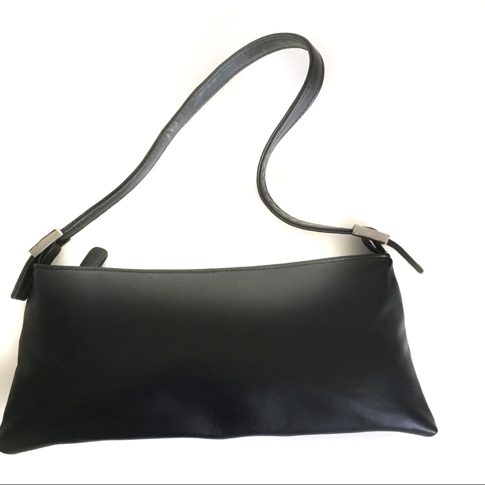 KMQ Collection Small Black Shoulder  Purse